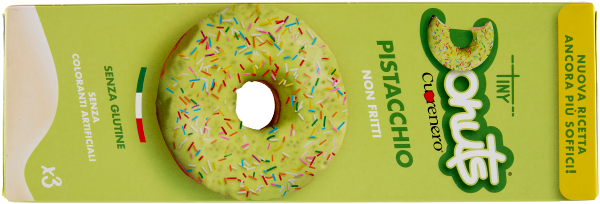 TINY DONUTS CUORE NERO PISTACCHIO 111 GR