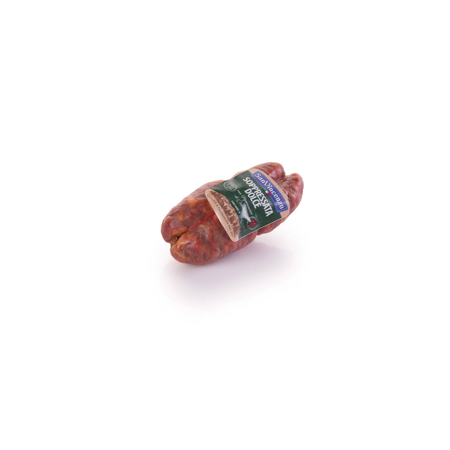 Soppressata Calabrese SAN VINCENZO dolce prezzo al pz ( 350 gr c.ca)