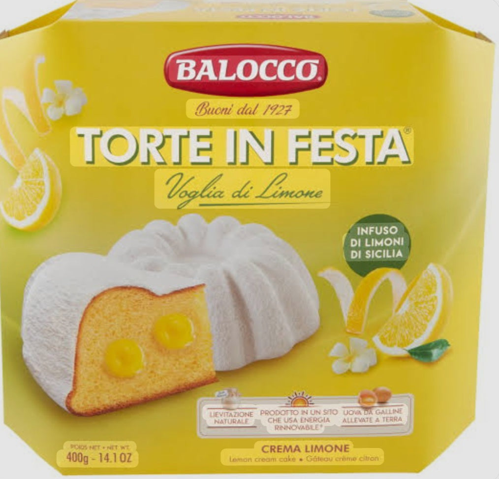 Torte in festa al limone BALOCCO gr 400