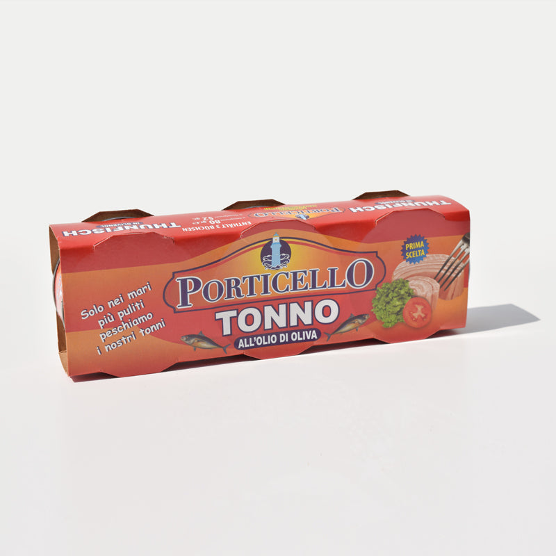 Tonno Porticello in olio di oliva x 3