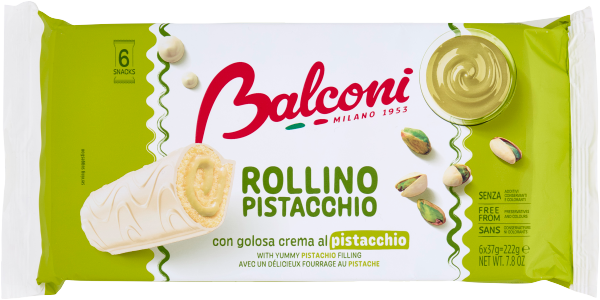 BALCONI ROLL A PISTACCHIO