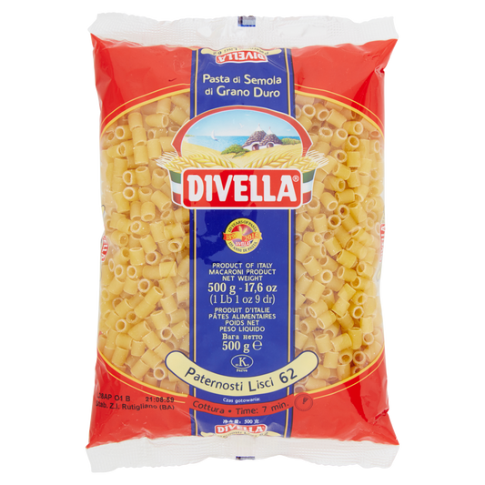 Pasta Divella paternosti lisci 500 GR