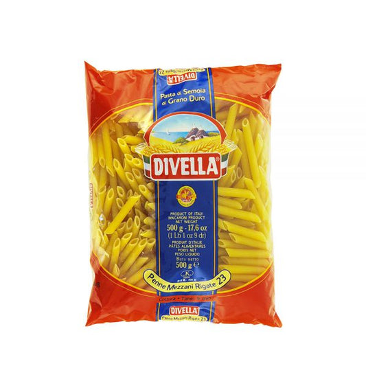 Pasta Divella penne mezzani 500 GR