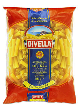 Pasta Divella ziti tagliati 500 GR