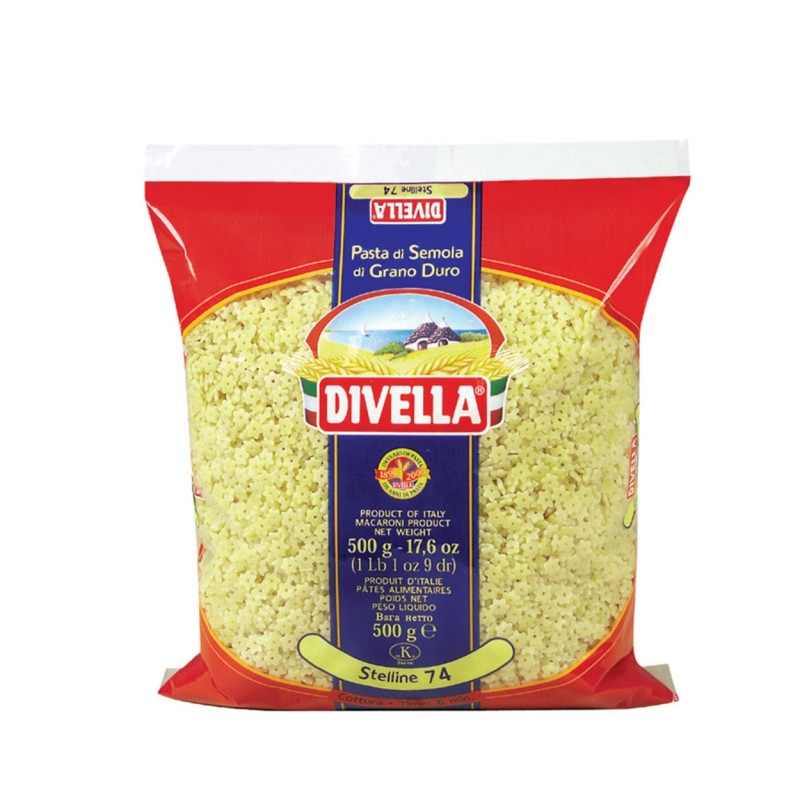 Pasta Divella stelline 500 GR