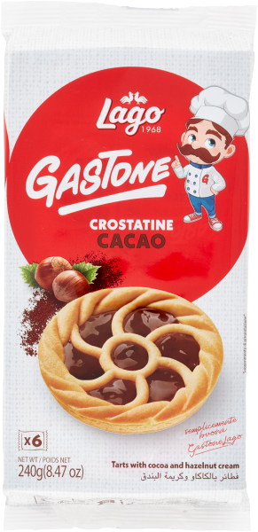 LAGO CROSTATINA CACAO X6 240 GR
