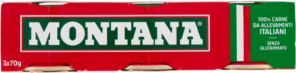 MONTANA CARNE 70GR X3
