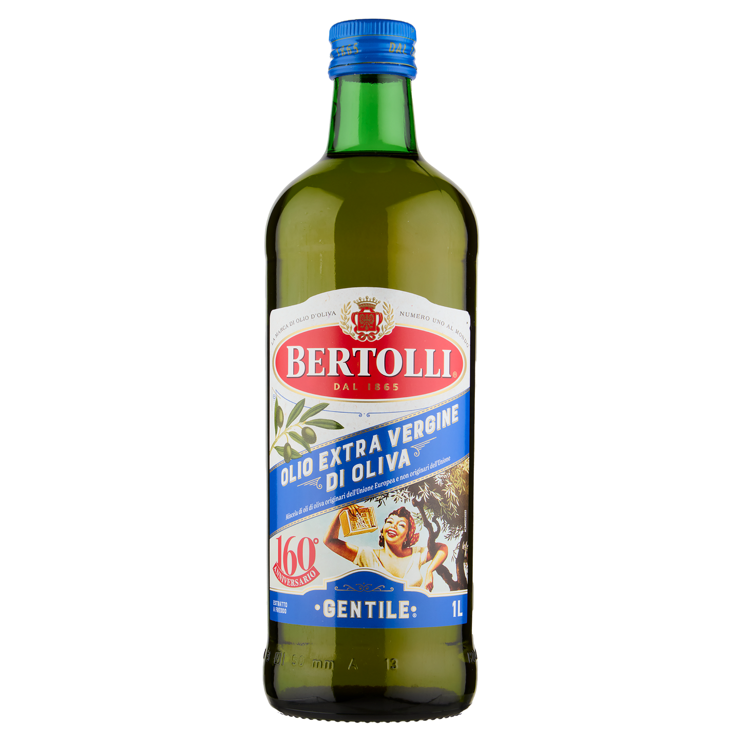 OLIO BERTOLLI EXTRA VERGINE GENTILE 1 LT