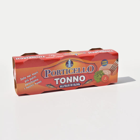 Tonno Porticello in olio di oliva x 3