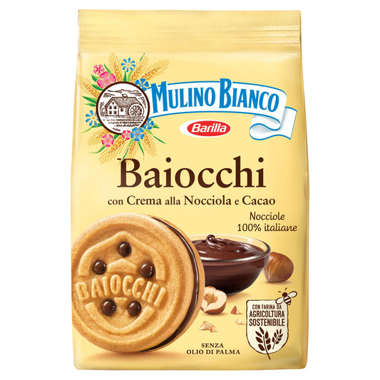 Baiocchi alla nocciola e cacao
