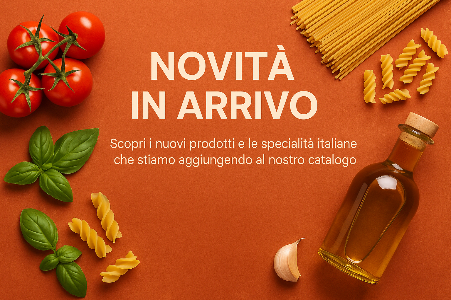 Banner Novità in Arrivo senza rettangolo