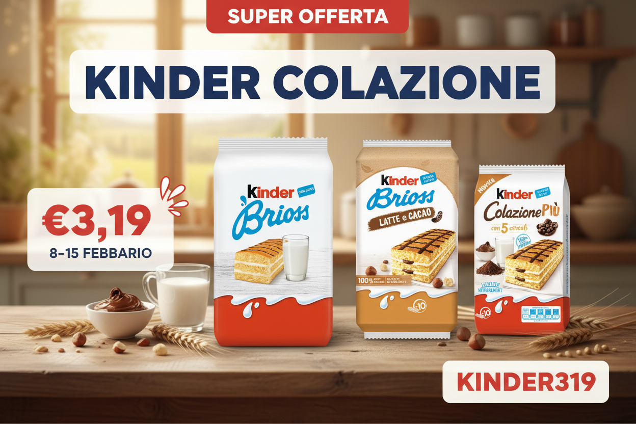 Banner Super Offerta Kinder