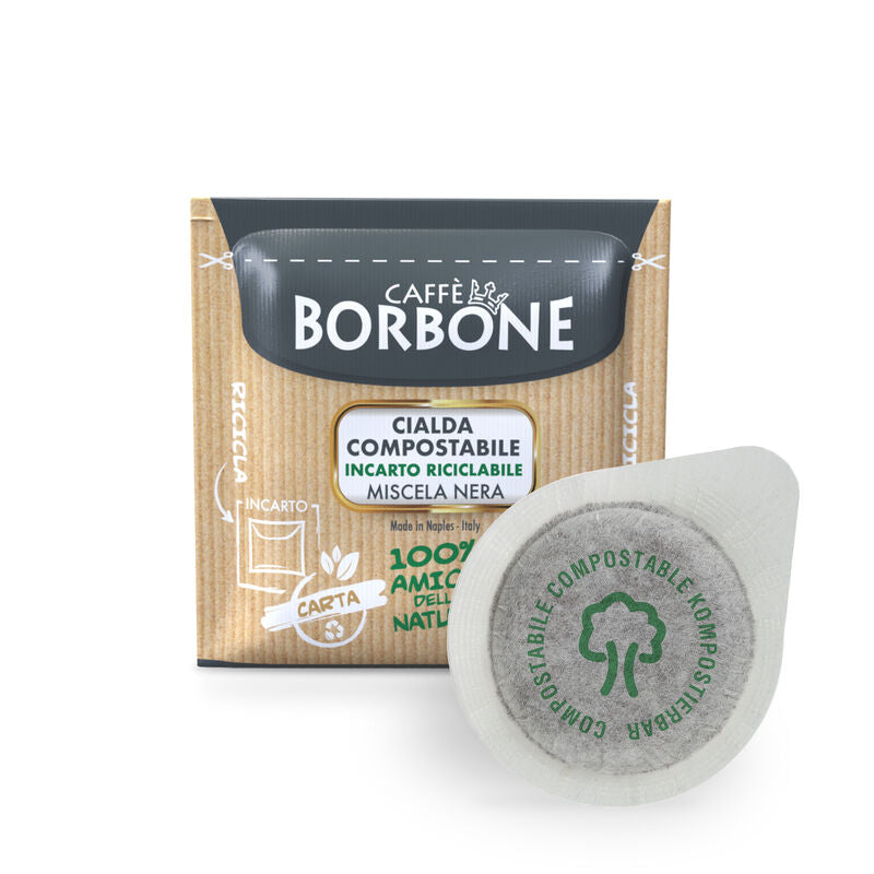 Cialde Borbone confezione NERA pz 50