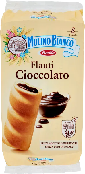 Flauti al cioccolato