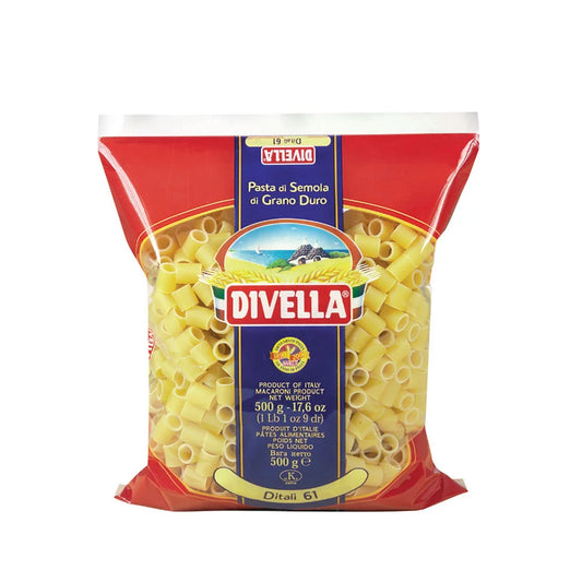 Pasta Divella Ditali 61 gr 500