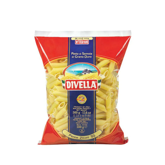 Pasta Divella Penne zitoni gr 500