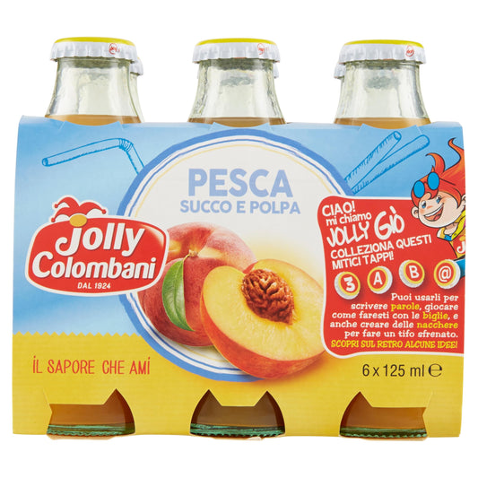 Succhi di frutta alla pesca x 6